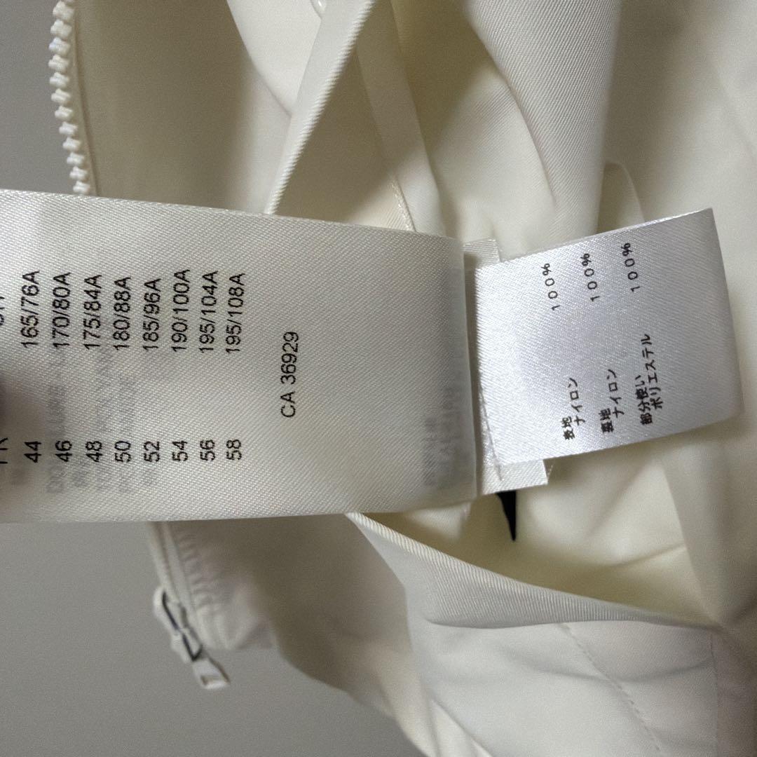 Louis Vuitton リバーシブル ホワイト ナイロンジャケット 44