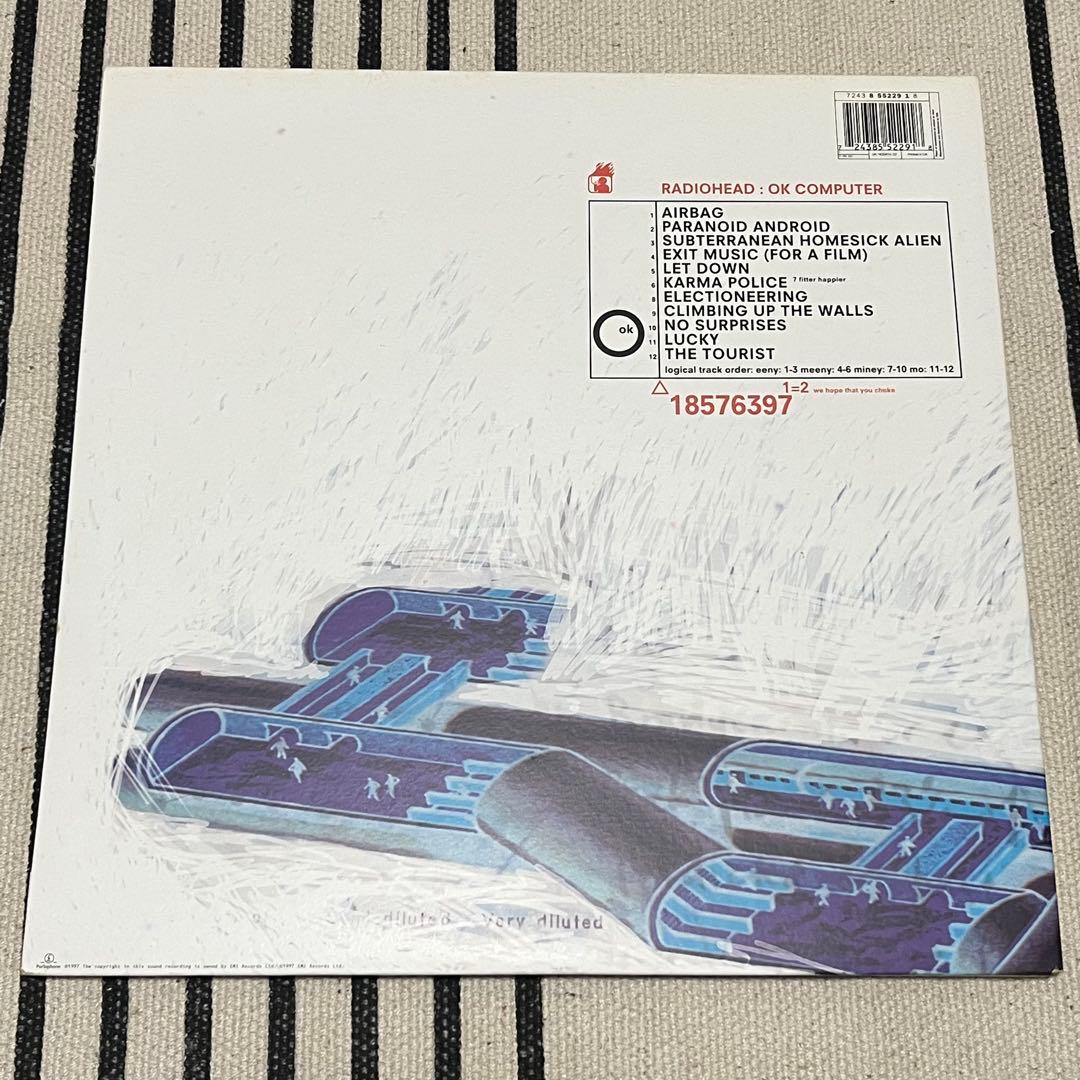 RADIOHEAD アナログ UK盤 OK COMPUTER 8552291 - メルカリ