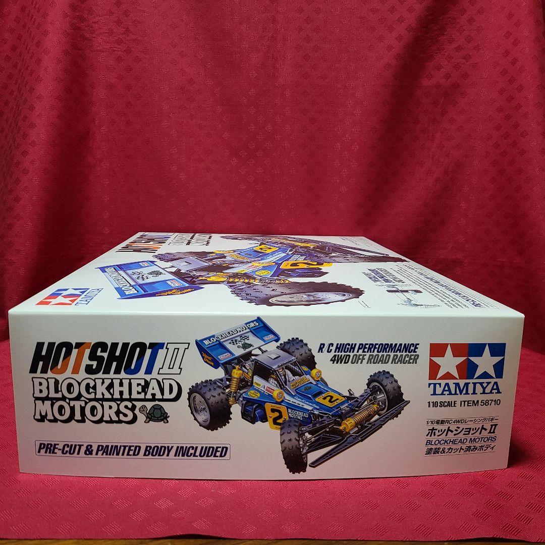 ジャンク扱い】 タミヤ 1/10 ホットショットⅡ ブロックヘッド