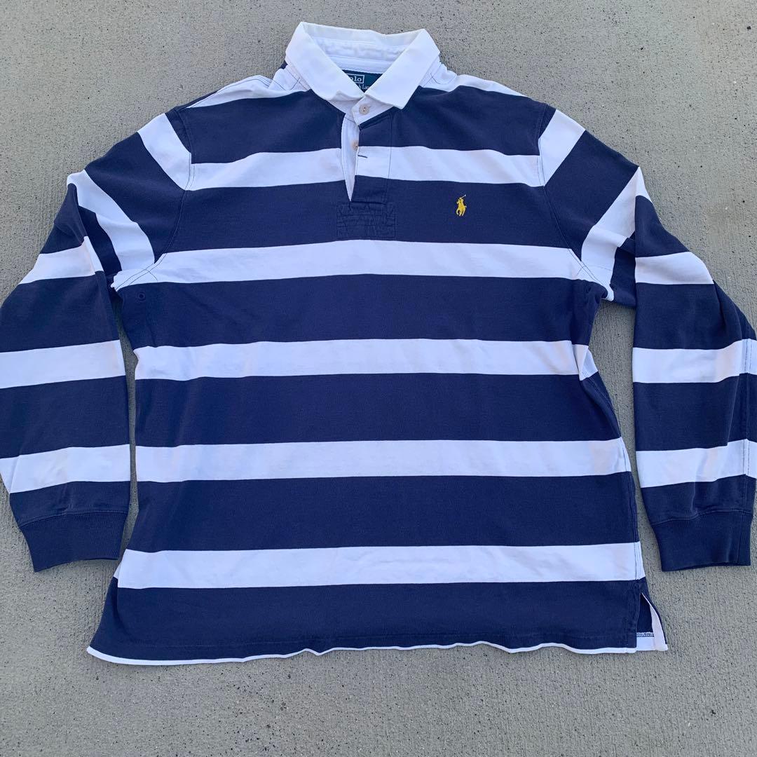 King Gnu 常田着用 ラルフローレン ラガーシャツ 90s - メルカリ