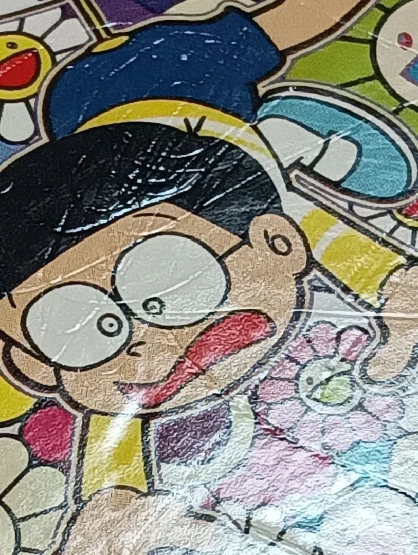 ドラえもん展 ジグソーパズル 1000P 村上隆 ※(のり無し・箱に薄い傷