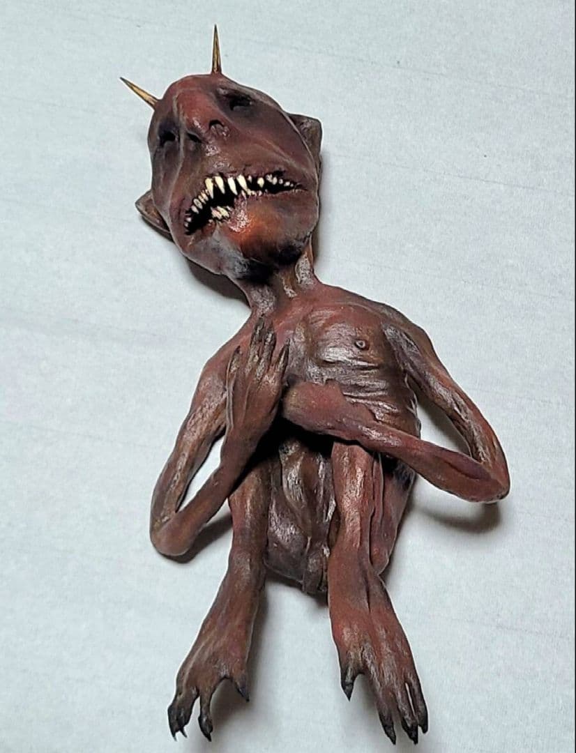 一点物 妖怪 洗馬山童子 せんばやまどうじ 赤鬼 ミイラ 怪奇標本