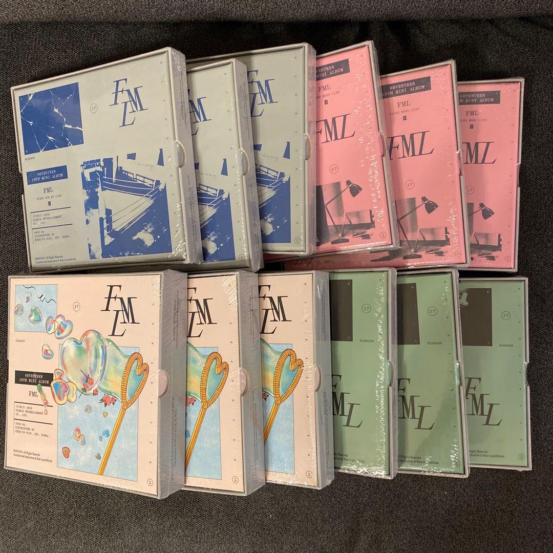 SEVENTEEN 10th Mini Album「FML」 SEVENTEEN - SEVENTEEN 10th Mini Album 'FML' [Fallen, Misfit, Lost