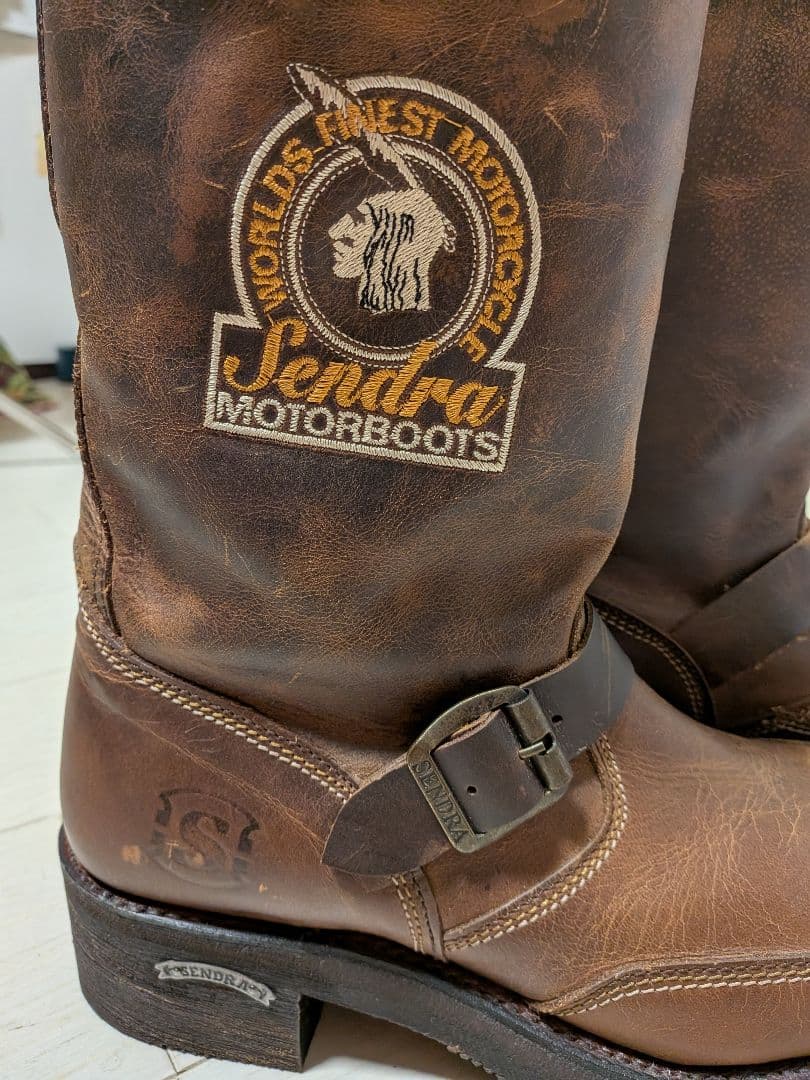 センドラ　エンジニアブーツ　ベッカム愛用モデル　27.5cm