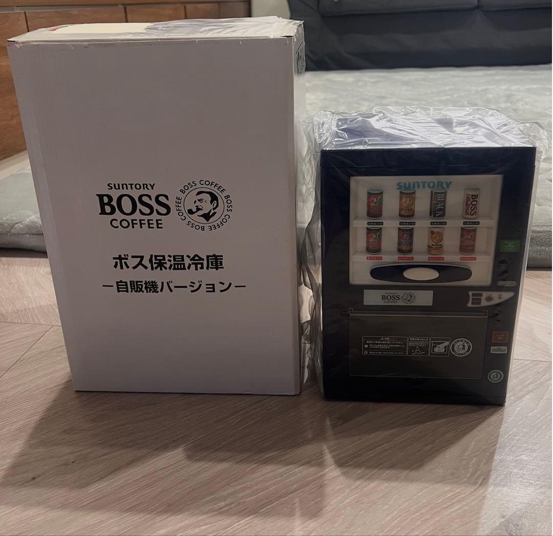 SUNTORY ボス保温冷庫 自販機バージョン SUNTORY BOSS ボス 保温冷庫 自販機バージョン 冷温庫 缶コーヒー