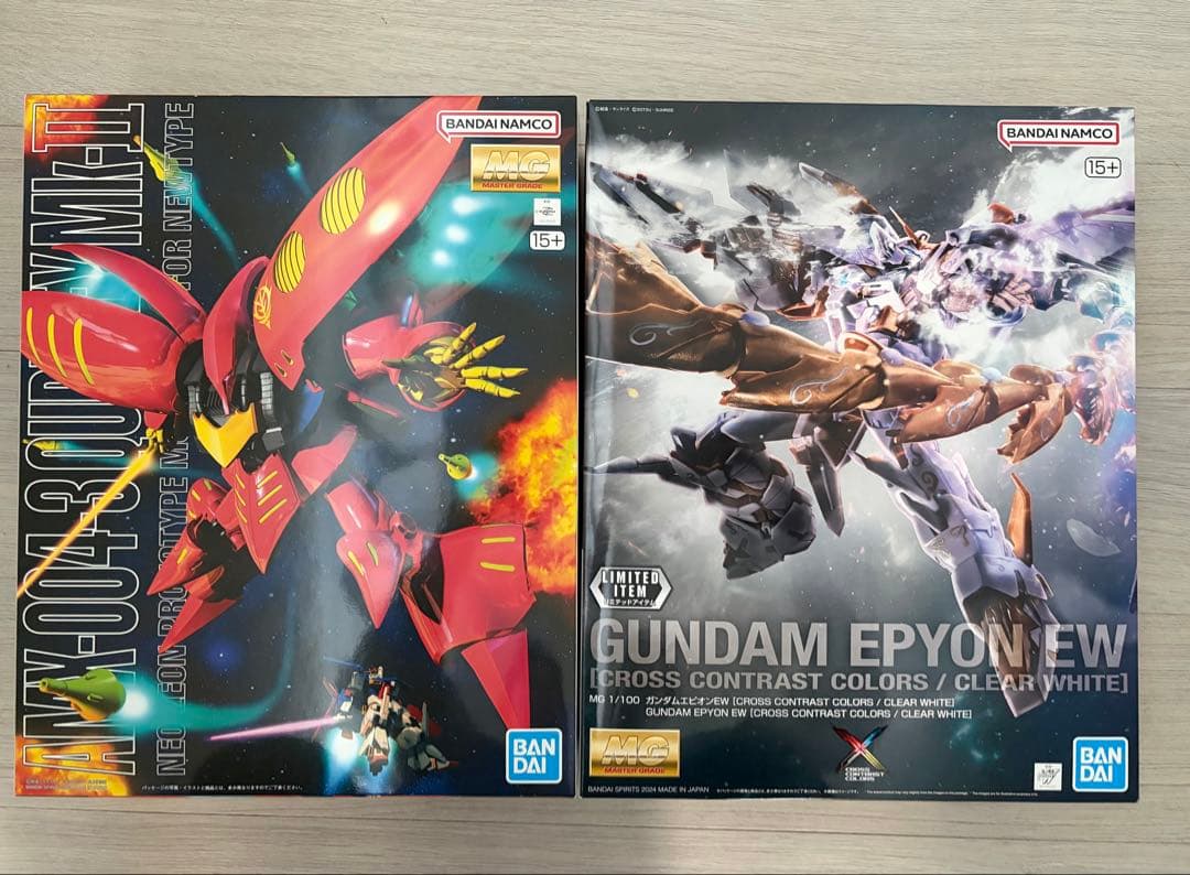 MG キュベレイMk-II&MGガンダムエピオン[クロスコンストラストカラーズ] MG キュベレイMk-II&MGガンダムエピオン[クロスコンストラストカラーズ