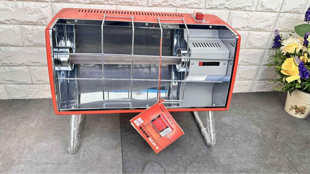 未使用 National ガスストーブ 都市ガス用 レトロ ナショナル Yahoo!オークション - National ナショナル GS3000N ガスストーブ 都市