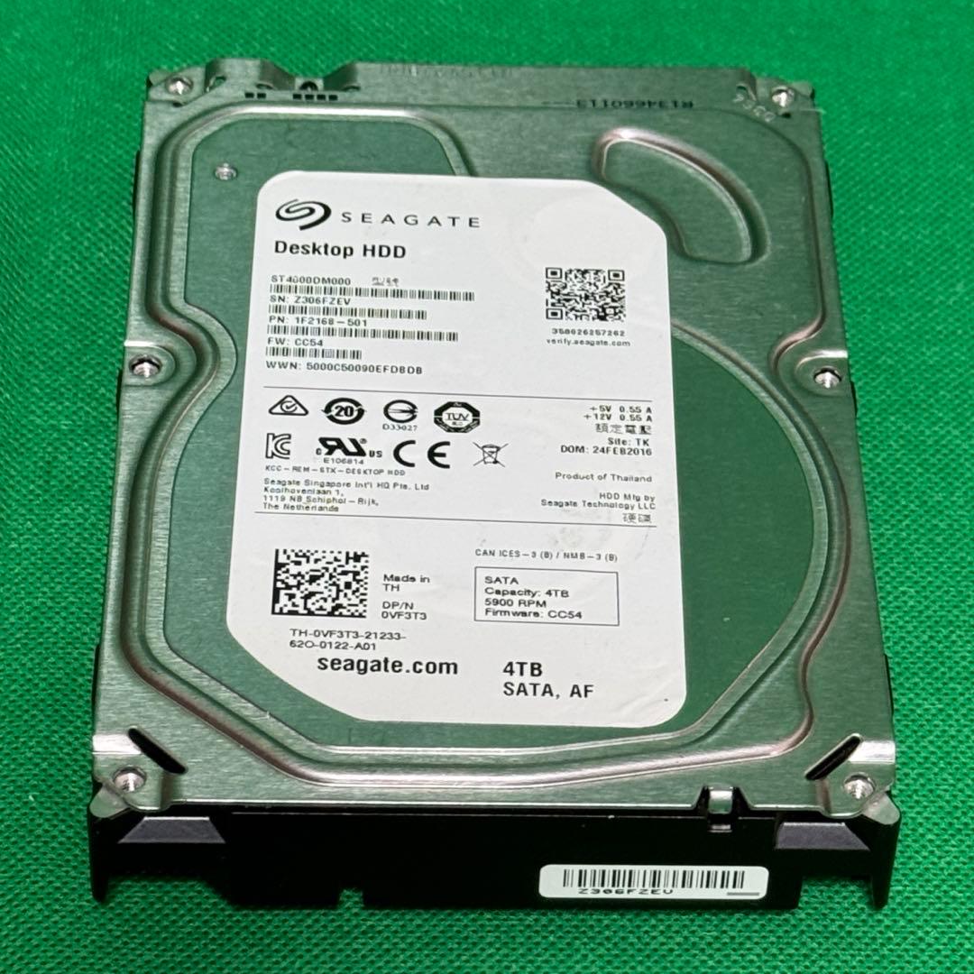 ジャンク扱☆SEAGATE SATA4台まとめ☆8T、4Tなど☆Mac認識無し - メルカリ