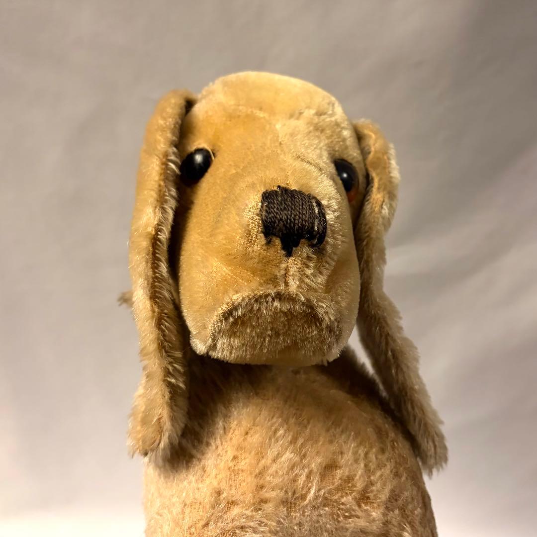 シ*2様 Steiffシュタイフ \"DOG\"（大）アンティークのぬいぐるみ