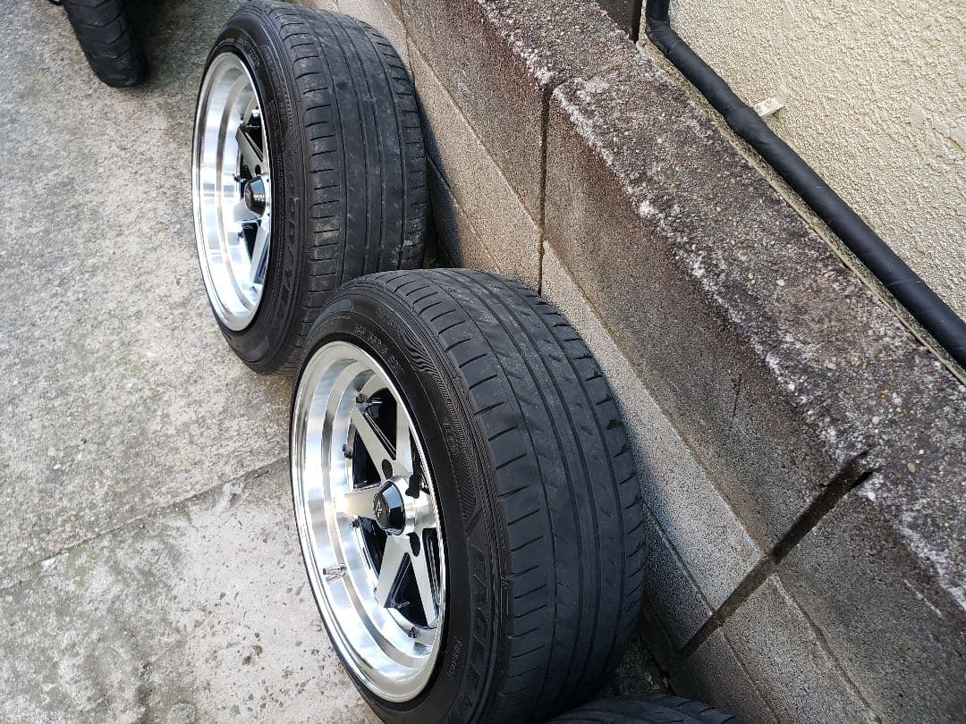 ロンシャン風15インチ pcd100 8j オフセットプラス20 - メルカリ