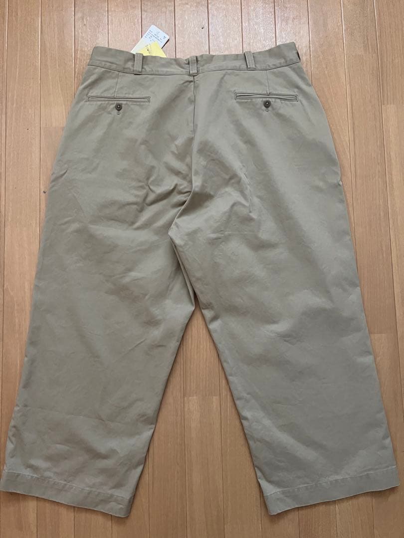 chimala/チマラ】 UNISEX CROPPED CHINO 34