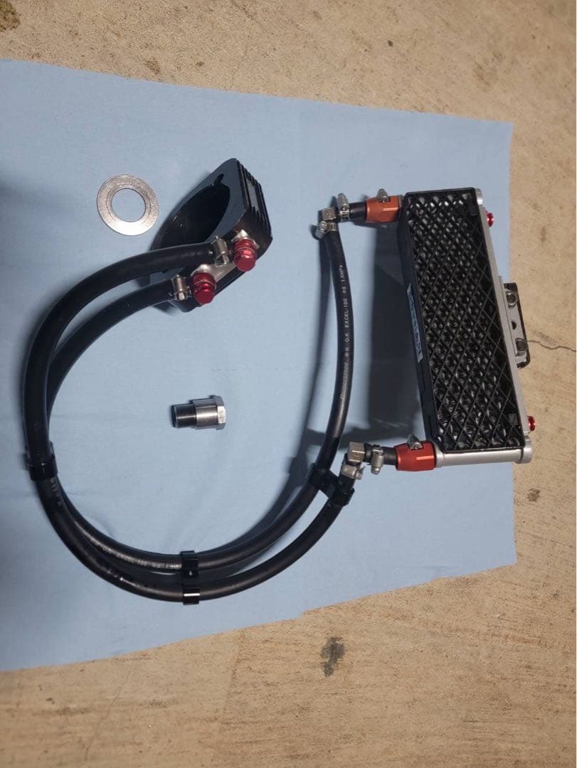 CB400T ホーク用One'S&M製 オイルクーラー - メルカリ