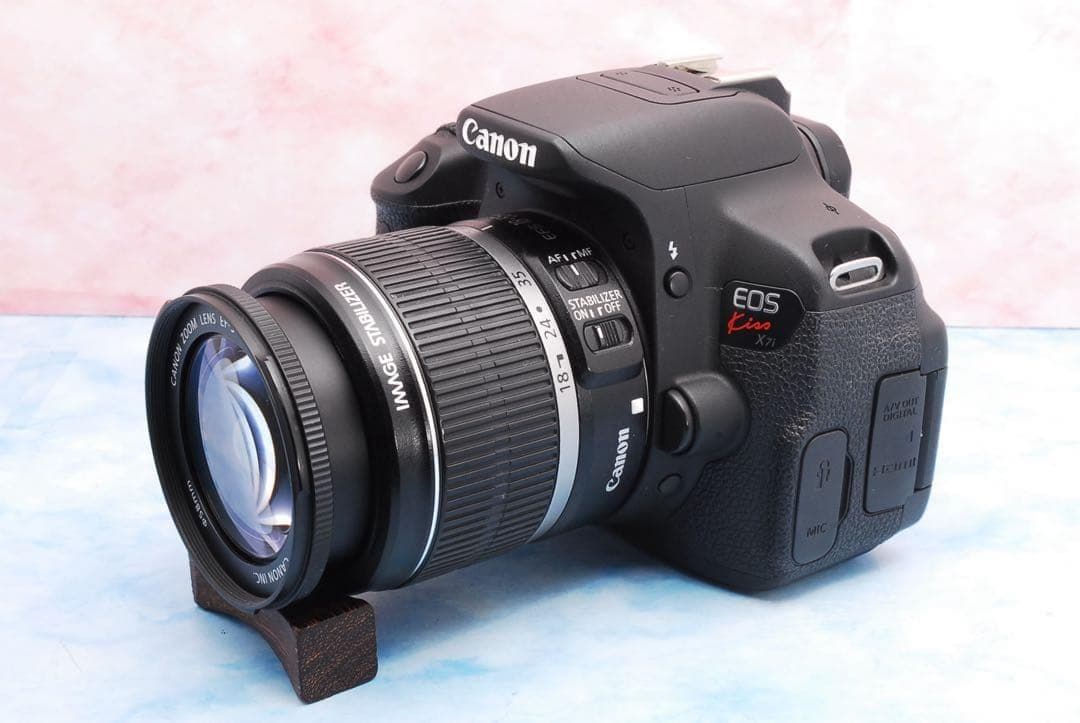 キャノン Kiss X7i☆一眼レフカメラ☆初心者セット☆手ぶれ補正レンズ
