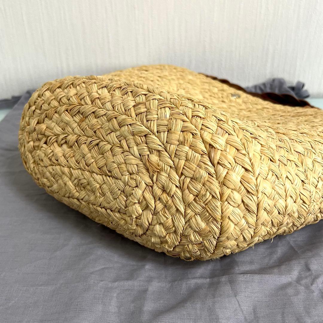 良品】ヘレンカミンスキー Marhianna S ラフィア トートバッグ - メルカリ