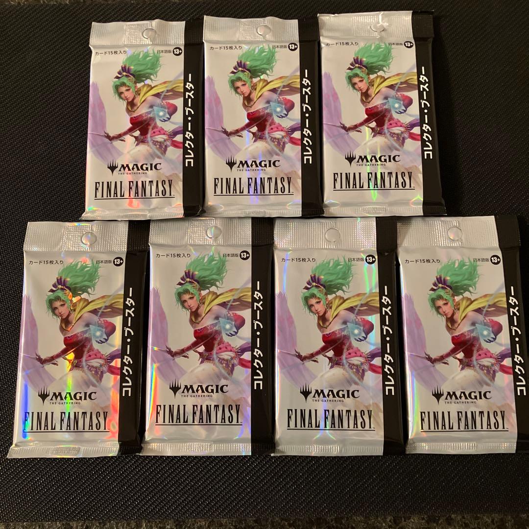 7パック未開封　MTG ファイナルファンタジー コレクターブースター 日本語版 Amazon.co.jp: 『マジック：ザ・ギャザリング——FINAL FANTASY