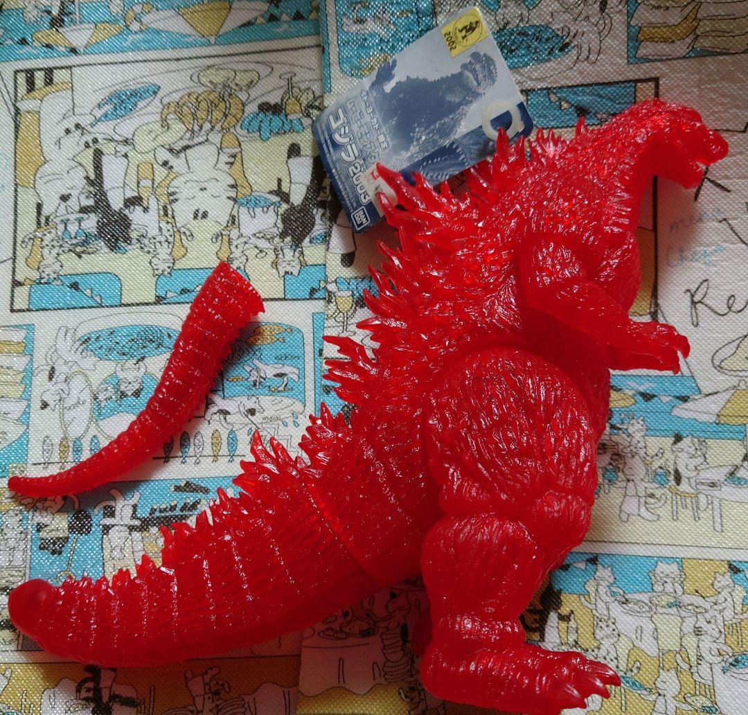 平成(ゴジラ)ゴジラ2003(クリアレッド) イトーヨーカドー限定 未使用