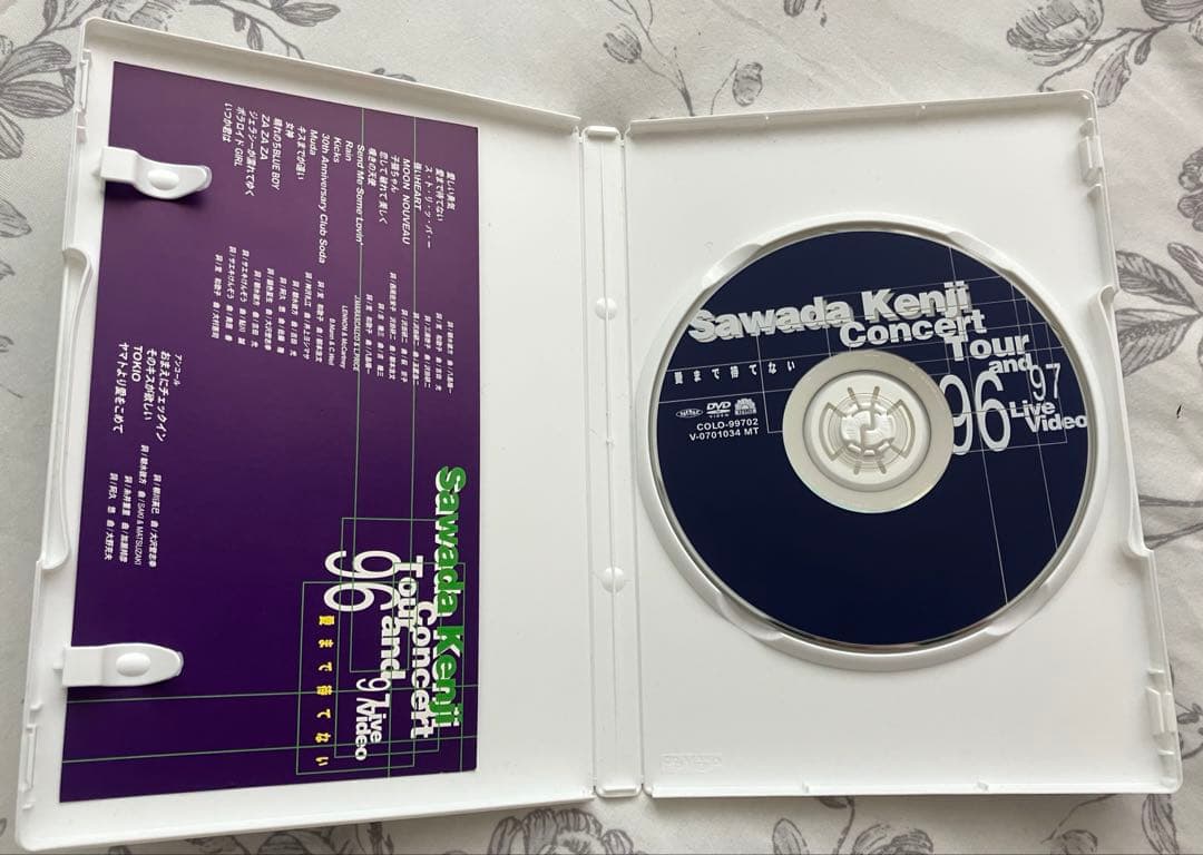 専用】沢田研二 「愛まで待てない」、「サーモスタットな夏」ライブ DVD2点