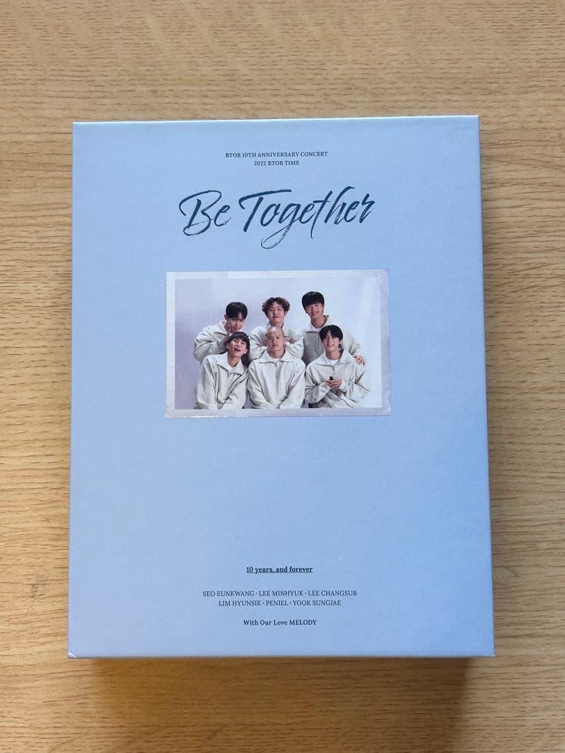 K-POP・アジア BTOB Be Together Blu-ray Official preorder BTOB 10TH ANNIVERSARY CONCERT 2022 BTOB TIME [Be