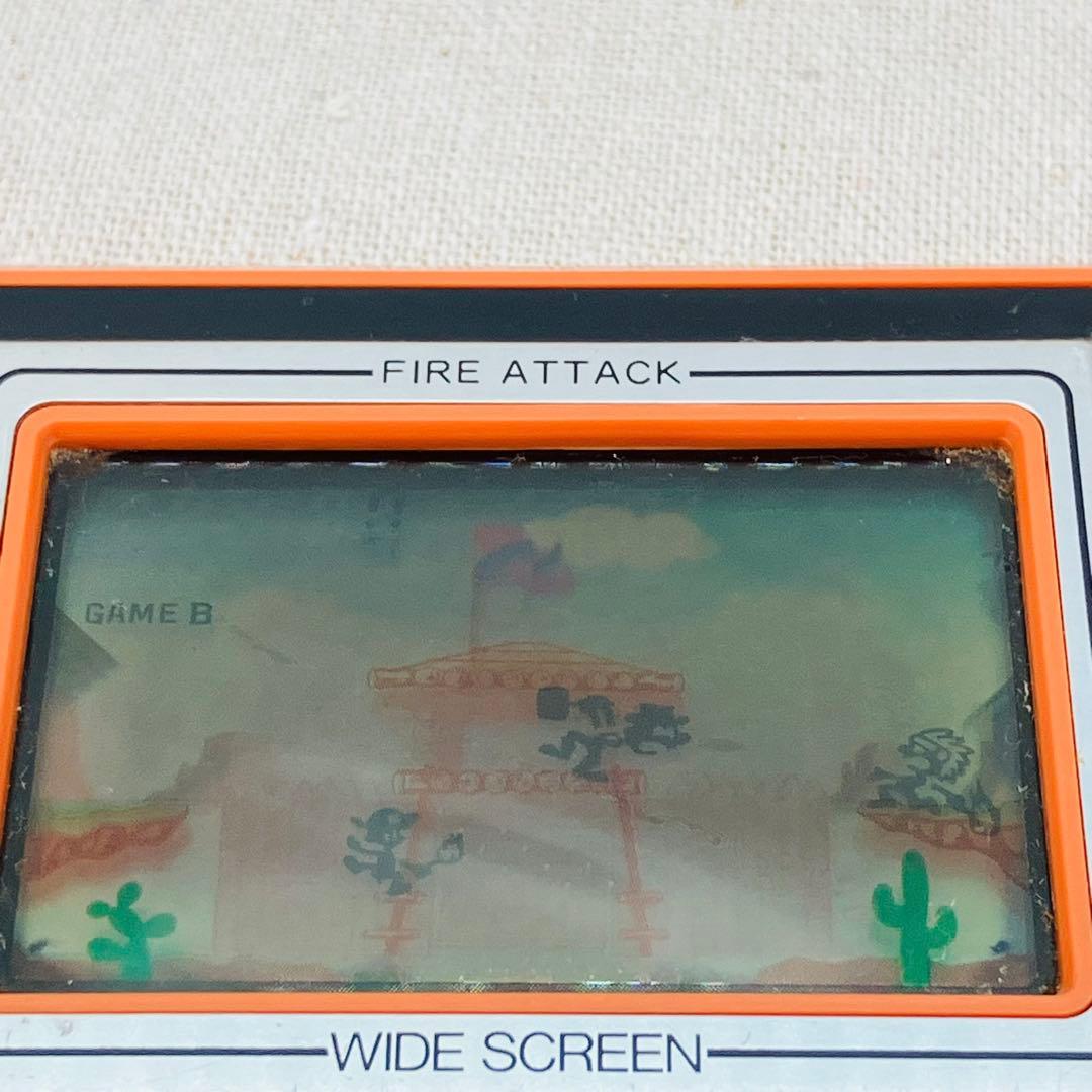 ゲームウォッチ FIRE ATTACK(ファイアアタック) - メルカリ