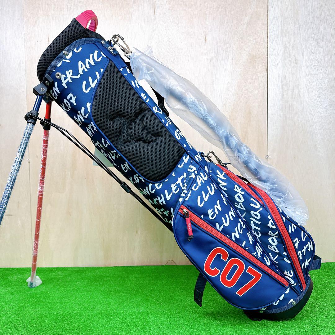 新品未使用 CLUNK キャディバッグ スタンド式 軽量 7.0型　2.3kg