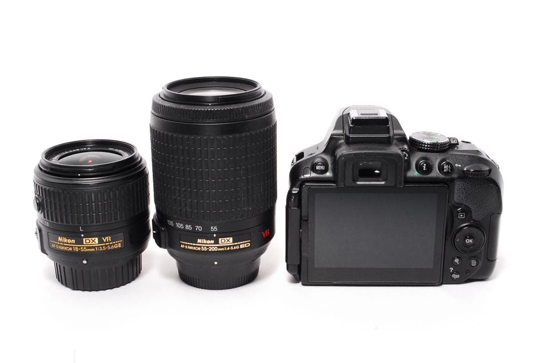 WiFi楽々転送◇Nikon D5300◇すぐ使える◇一眼レフカメラ◇手ぶれ補正