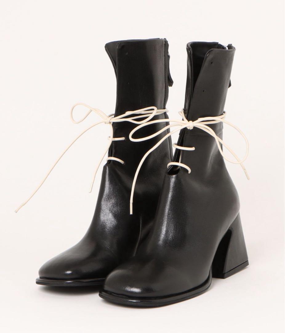 ERNESTO DOLANIレースアップ チャンキヒールーブーツ Import & Select（インポートアンドセレクト）の「ERNESTO DOLANI