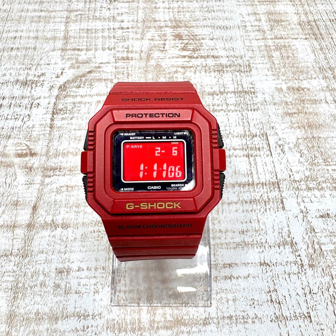 【美品】 G-SHOCK G-5500C レッド G-5500-1 G-SHOCKII 初代復刻 DW-5500C継承モデル – G-BRIDGES