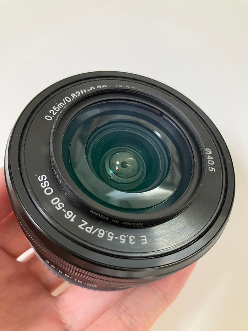 【美品】sony3.5-5.6/PZ 16-50 oss ズームレンズ