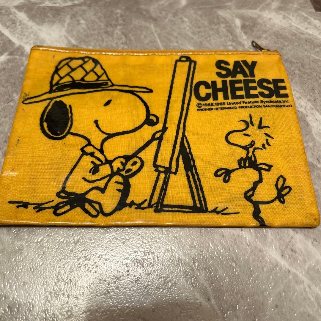昭和レトロ ヴィンテージ スヌーピー ポーチ - メルカリ