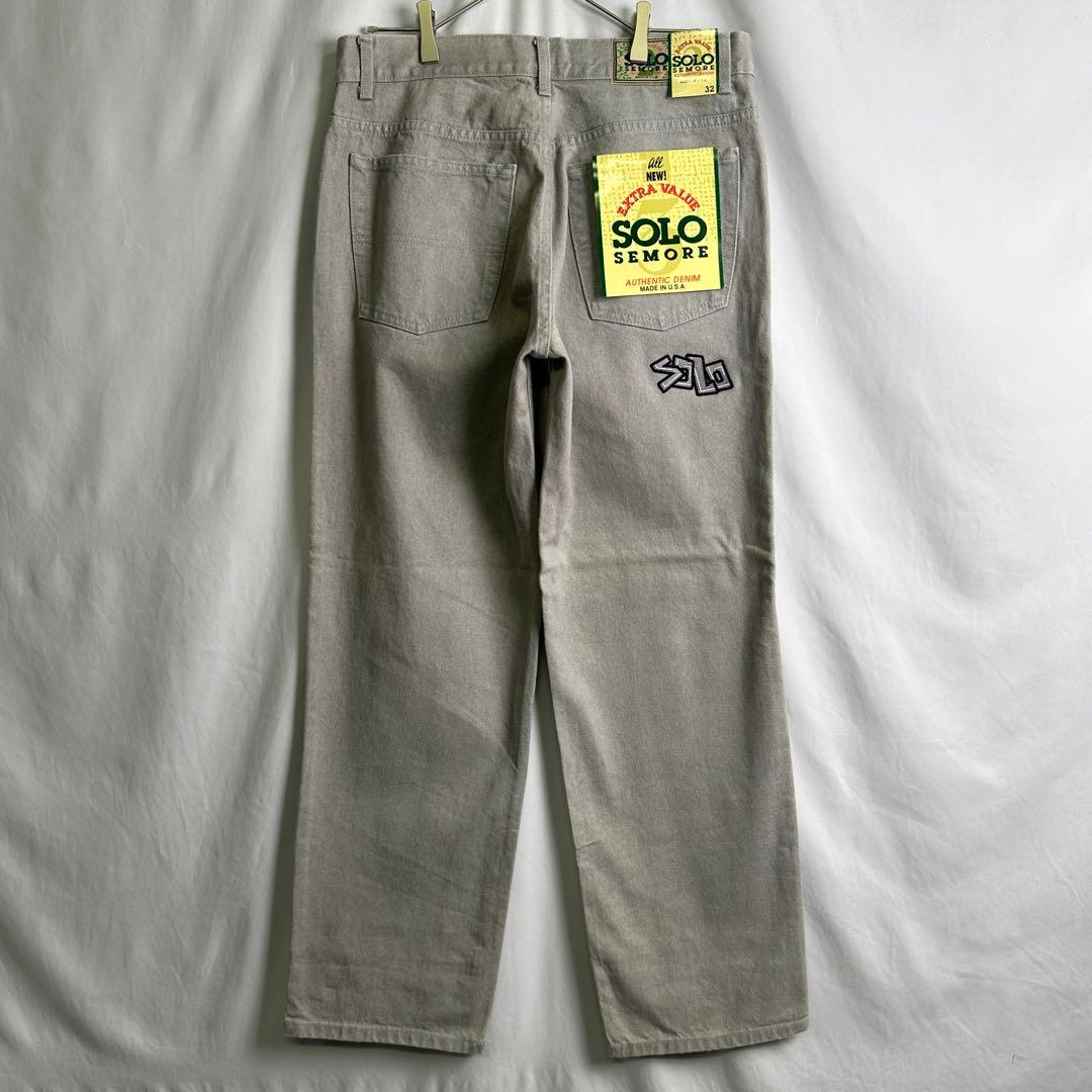 デッドストック 90s SOLO SEMORE バギー デニム パンツ W32 - メルカリ