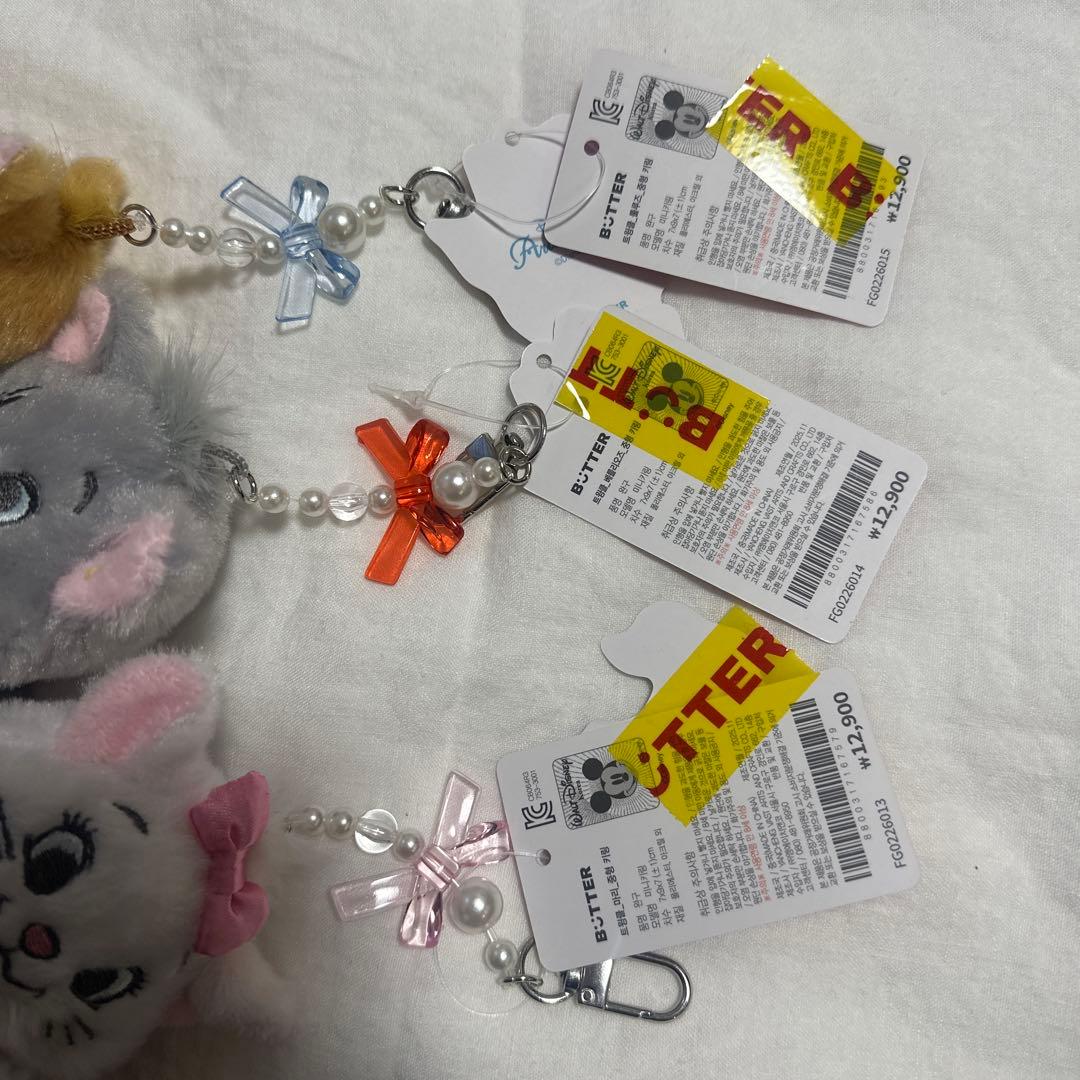 韓国限定】 マリーちゃん おしゃれキャット キーホルダー - メルカリ