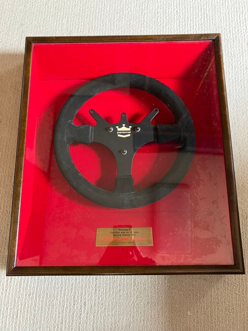 1994 WILLIAMS RENAULT ステアリングホイール USED Renault クリオ ウイリアムズ レザー ステアリング 純正 ボス付