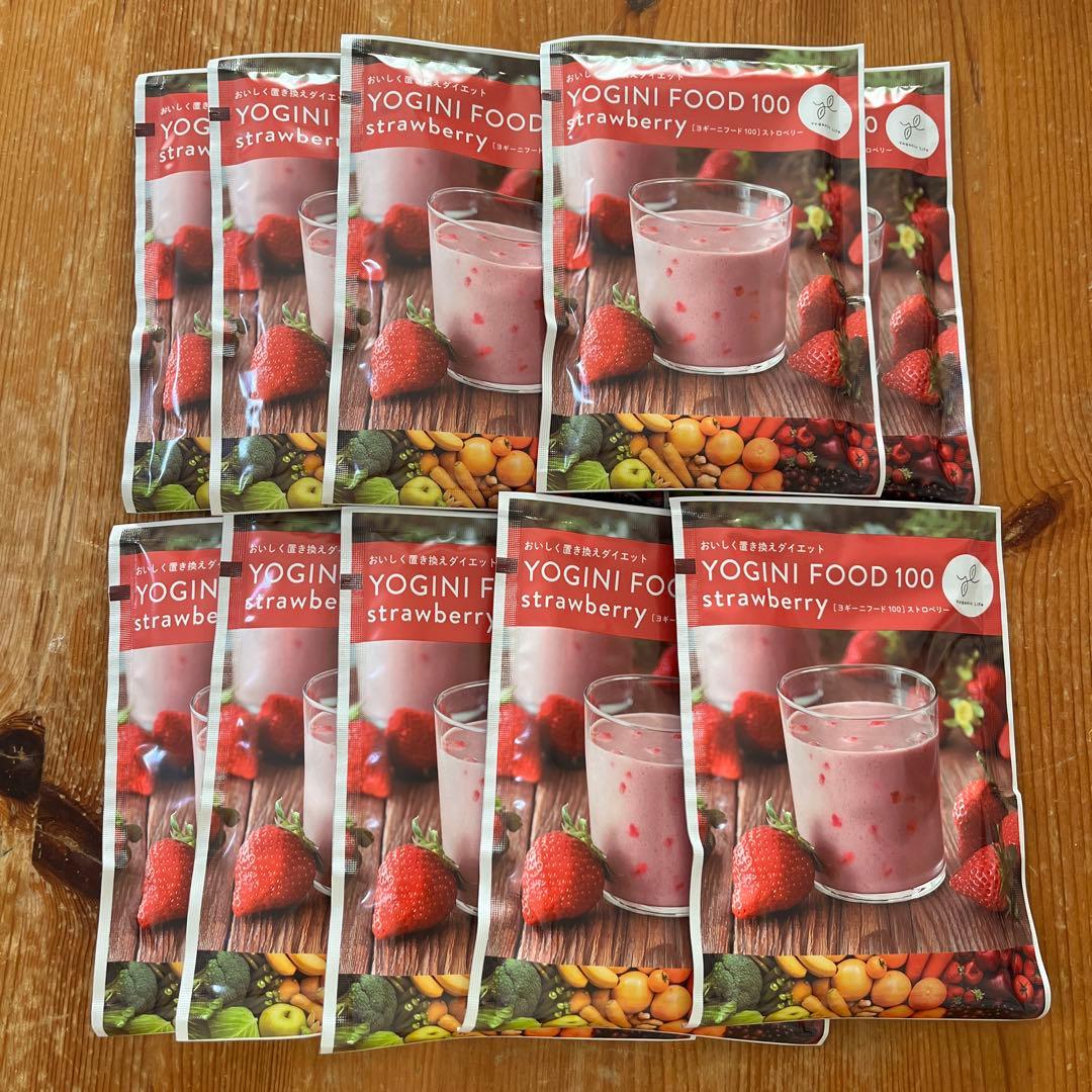 ヨギーニフード 100 ストロベリー味 10袋セット LAVA ラバ - メルカリ