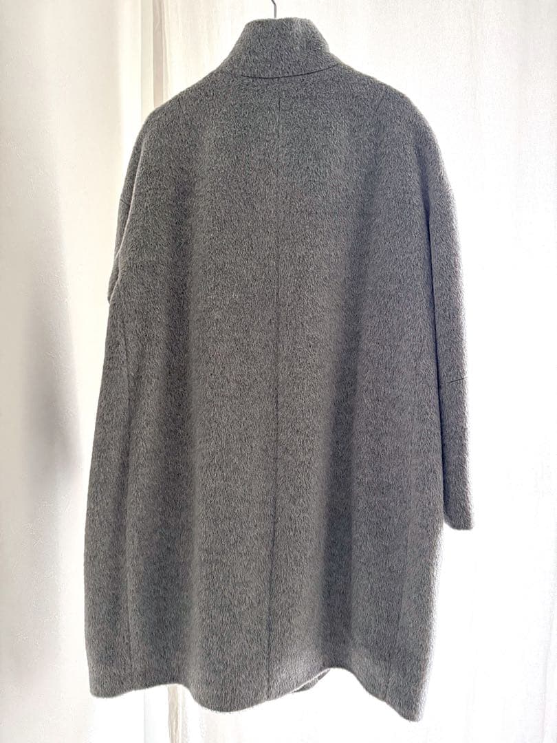 《美品》marimekko モリス マリメッコ ウールコート グレー