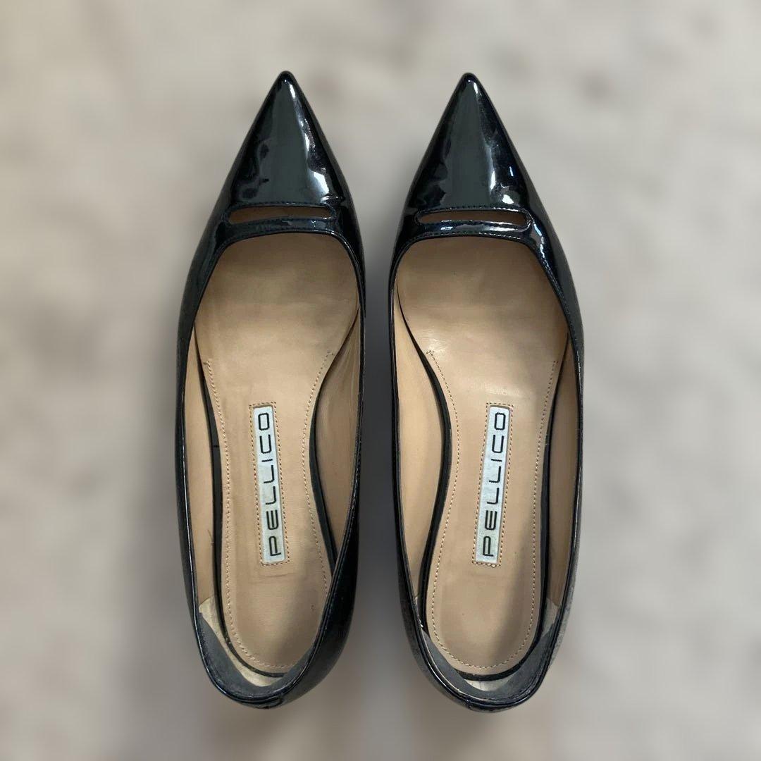 ペリーコ アネッリ サイズ36 PELLICO | アネッリ パンプス 3.0cm BROWN - アマンオンラインストア