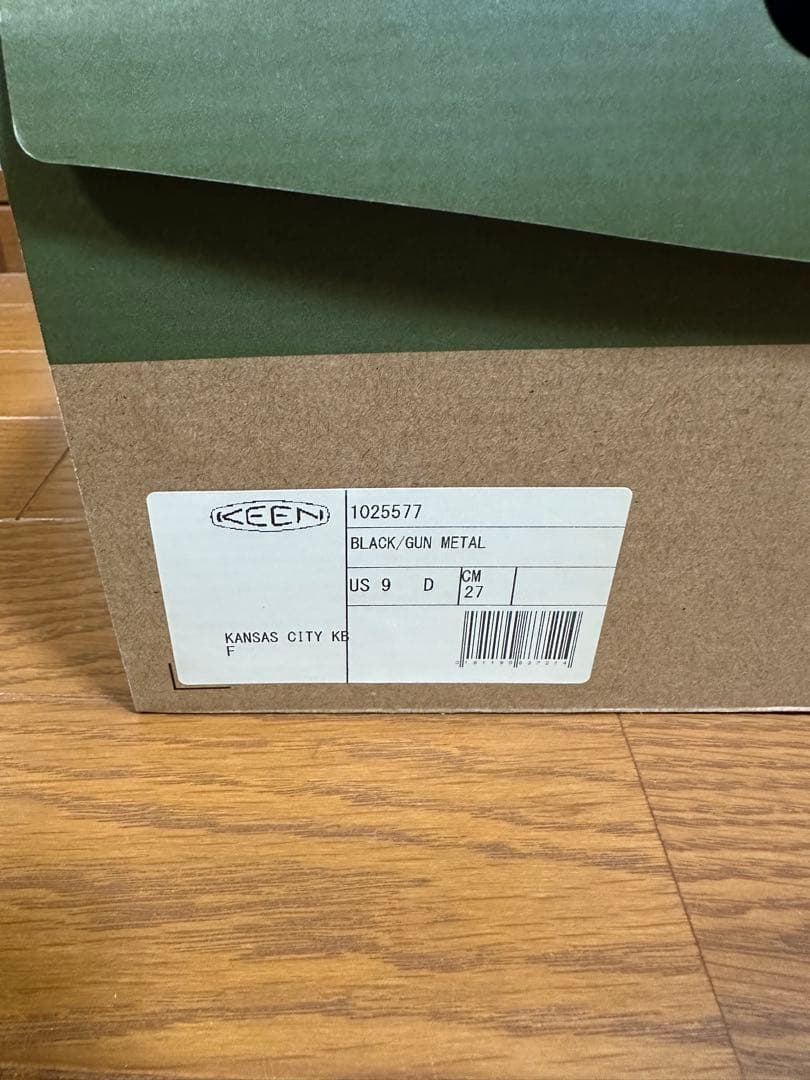 KEEN KANSAS CITY KBF 27.0cm 新品 安全靴