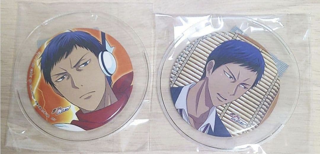 黒子のバスケ 青峰大輝 缶バッジ 2個 - メルカリ