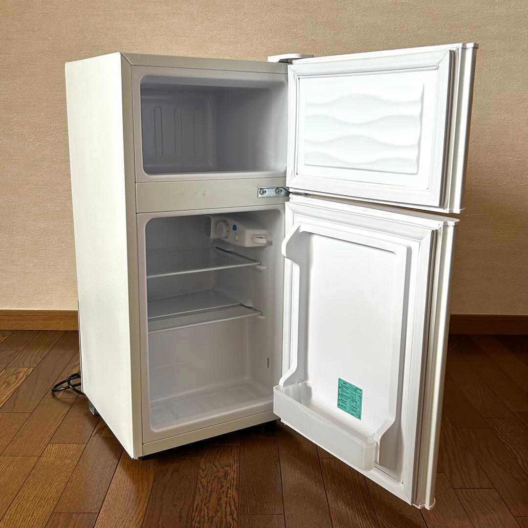 ONE STEP 小型 冷蔵庫 60L 一人暮らし TE-RE001 ホワイト - メルカリ