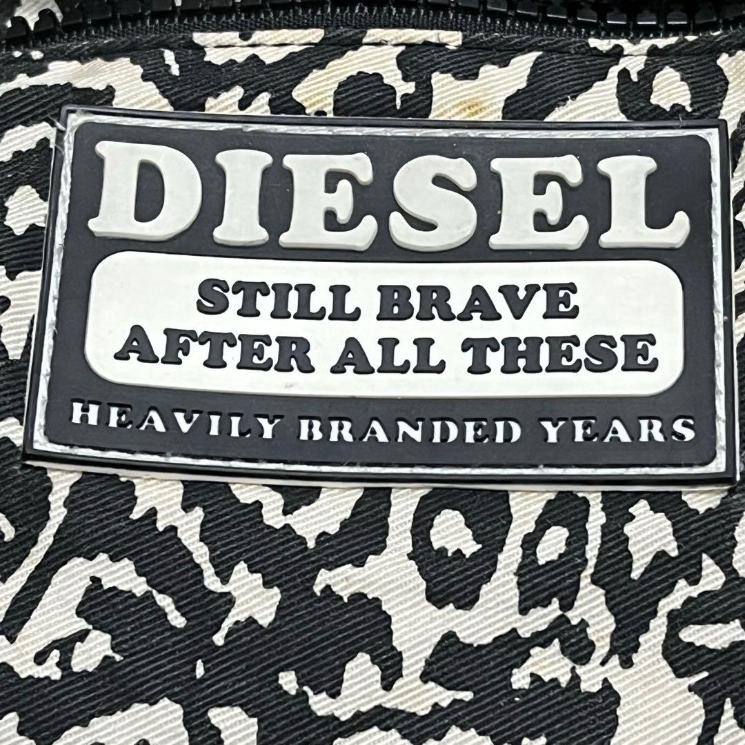 DIESEL 00's アーカイブ デザイン メタル ロゴ トートバッグ Y2K