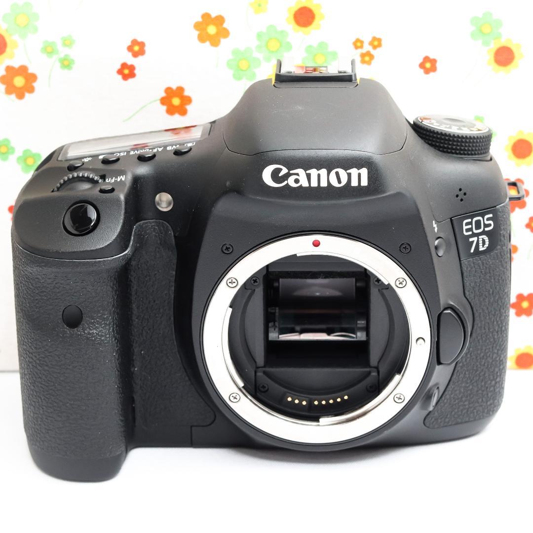 Canon EOS 7D ☆ダブルレンズ！☆スマホに転送☆動きも背景も美しく