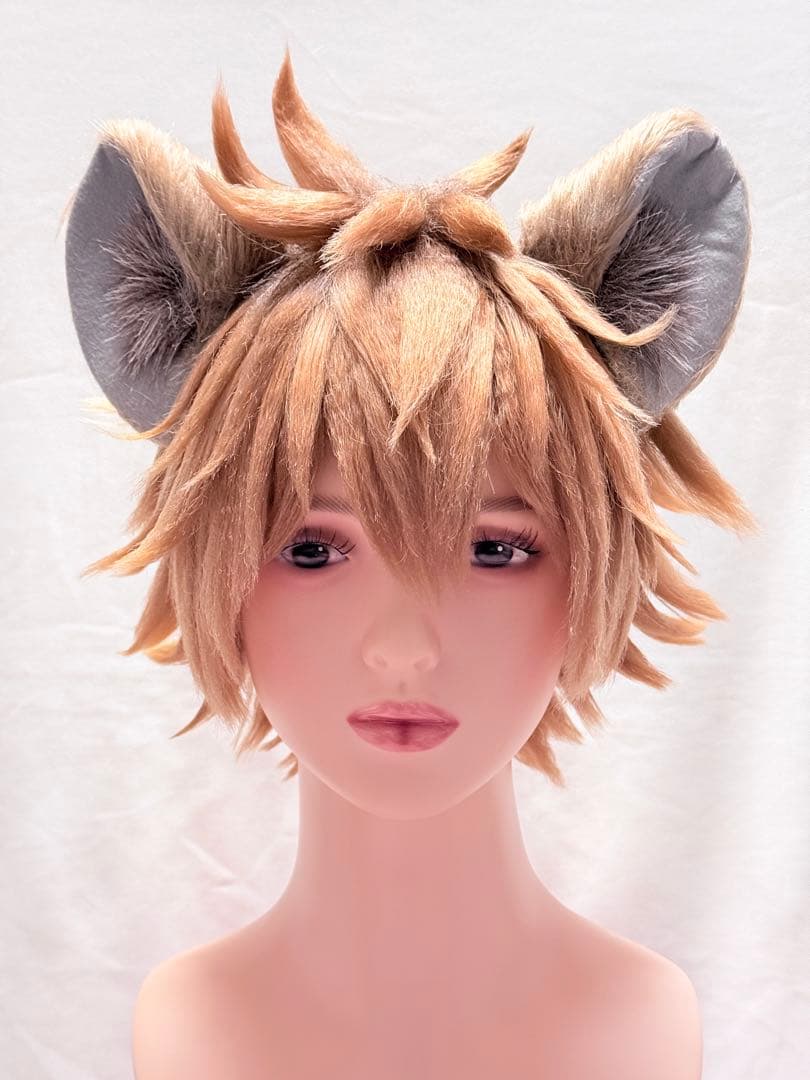 ラギー・ブッチ ウィッグ コスプレ ツイステ つけ耳 尻尾 ㉔ - メルカリ