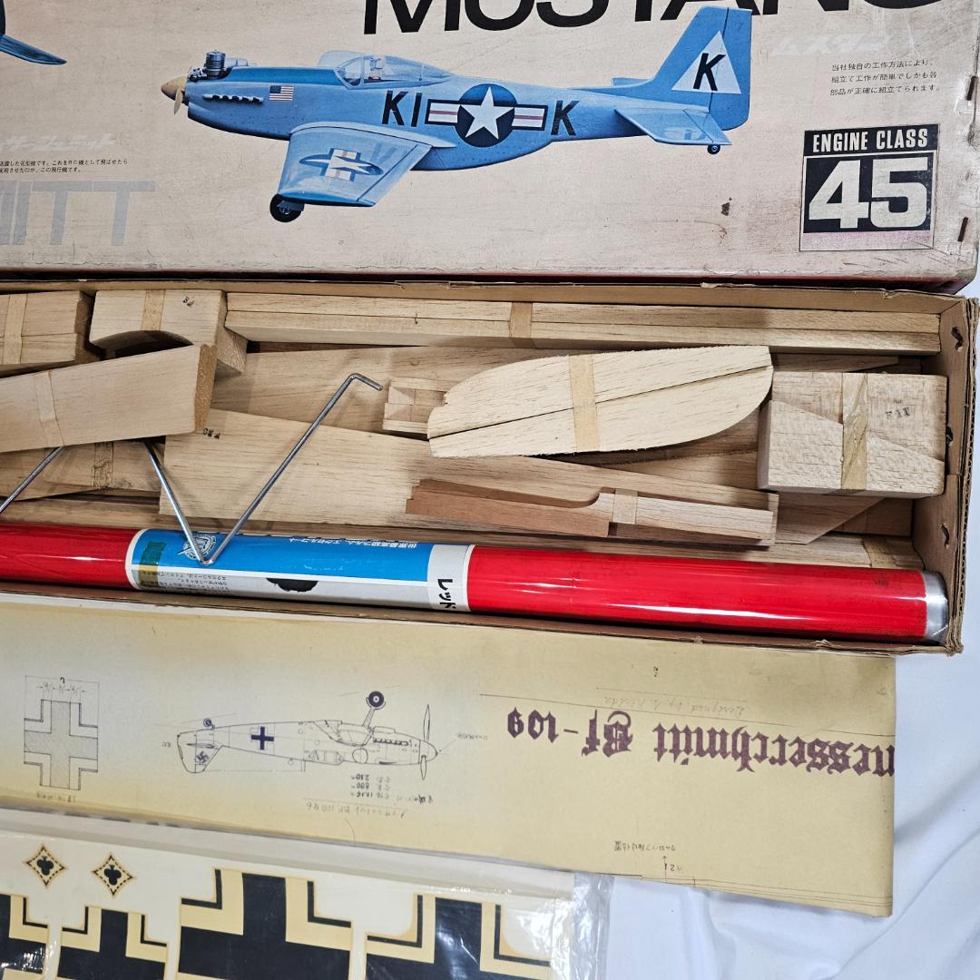 激レア】 生田無線飛行機研究所 ムスタング メッサーシュミット RC