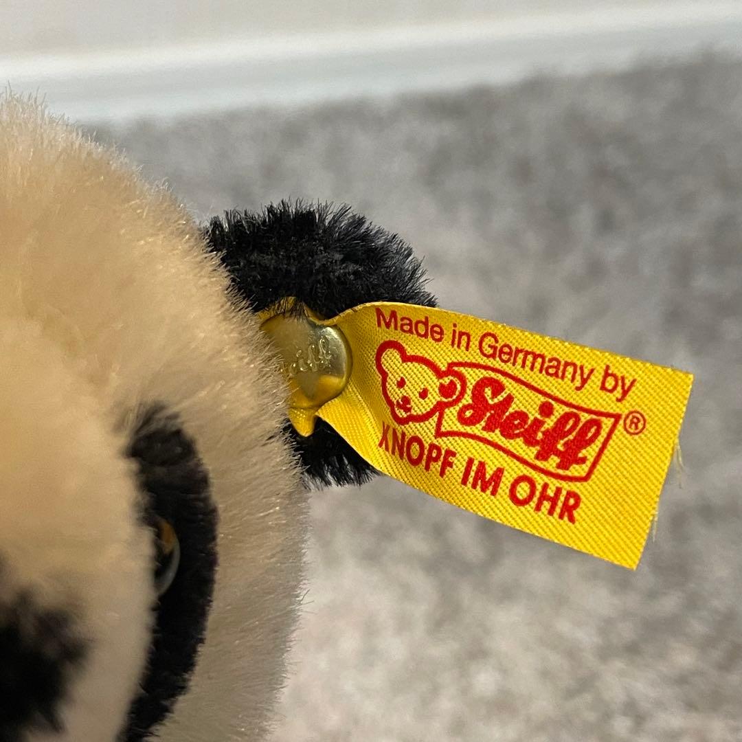 中古 シュタイフ ポニー パンダ EAN060182 Steiff シュタイフ - メルカリ