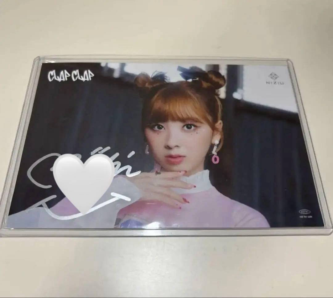 NiziU ミイヒ 直筆サイン NiziU - NiziU 直筆サインクリアカード ミイヒの通販 by miru's shop