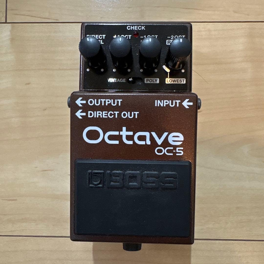 【値下げ】BOSS オクターブエフェクター OC-5 BOSS 【BOSS×IKEBEクリアポーチプレゼント】OC-5 Octave オクターバー