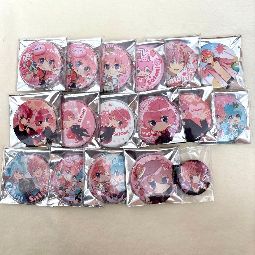 バラ売り可】すとぷり さとみ 缶バッジ まとめ グッズ - メルカリ