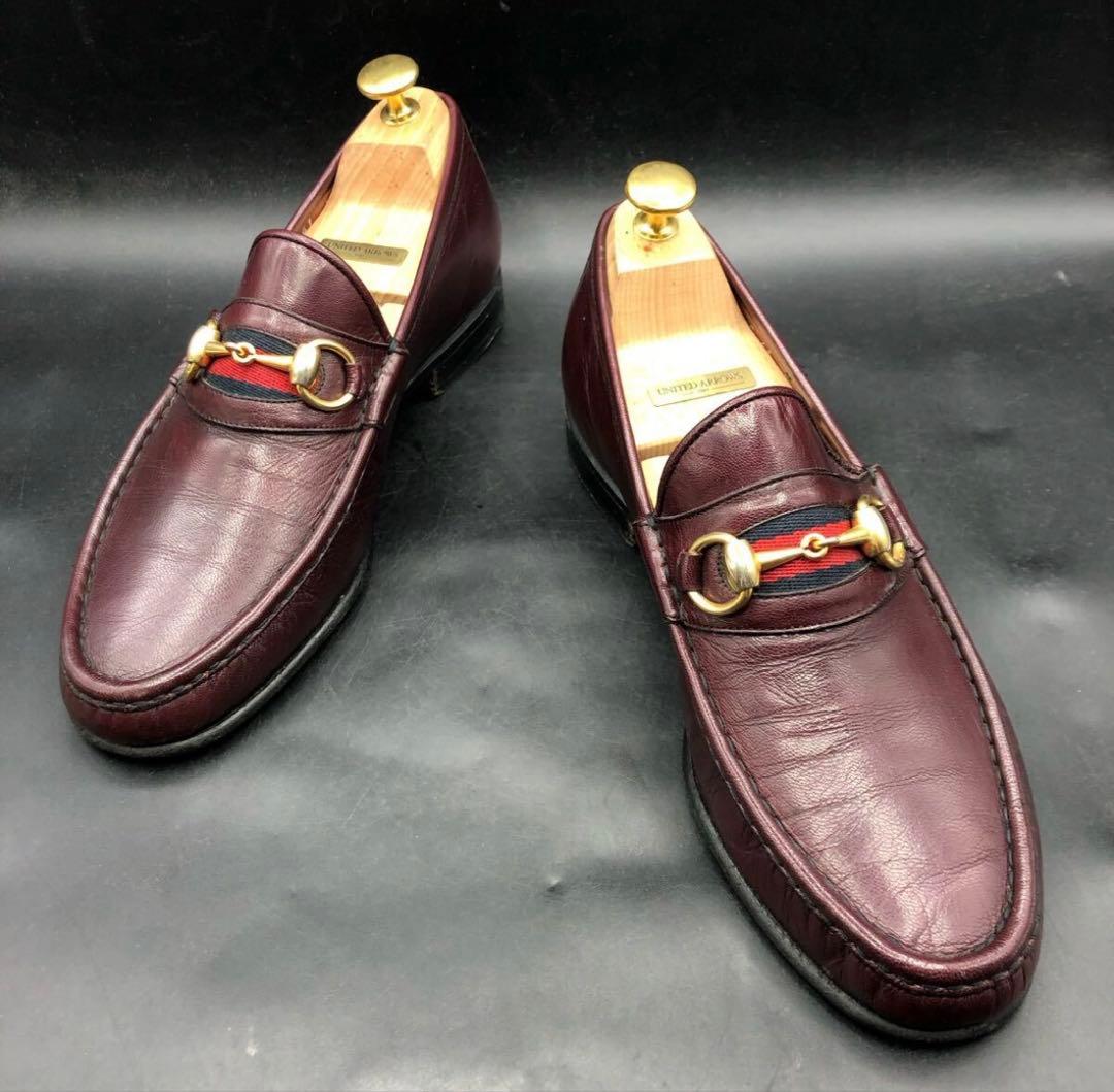 GUCCI ビットローファー 25.5cm