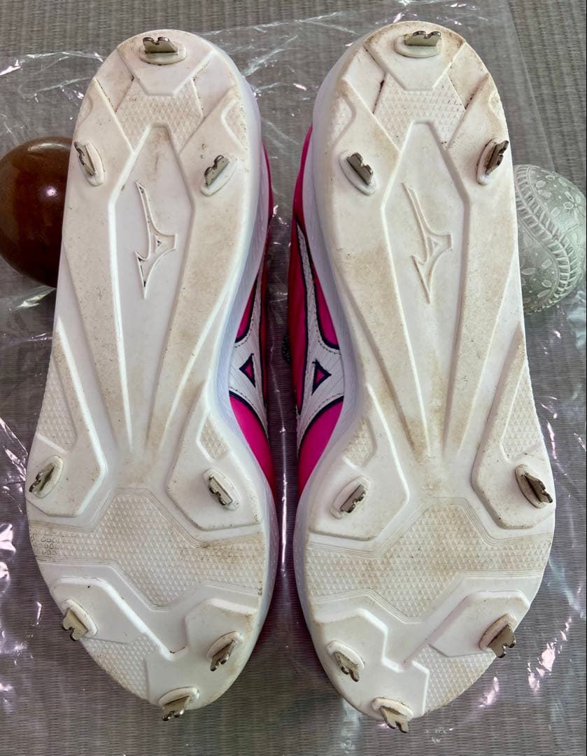 ミズノプロ　スパイク　クッションレボプロ　リミテッドピンク　母の日　26.0cm
