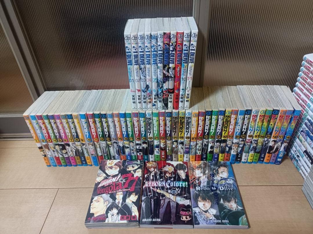 超絶美品 初版 帯付き 家庭教師ヒットマン リボーン エルドライブ 全巻