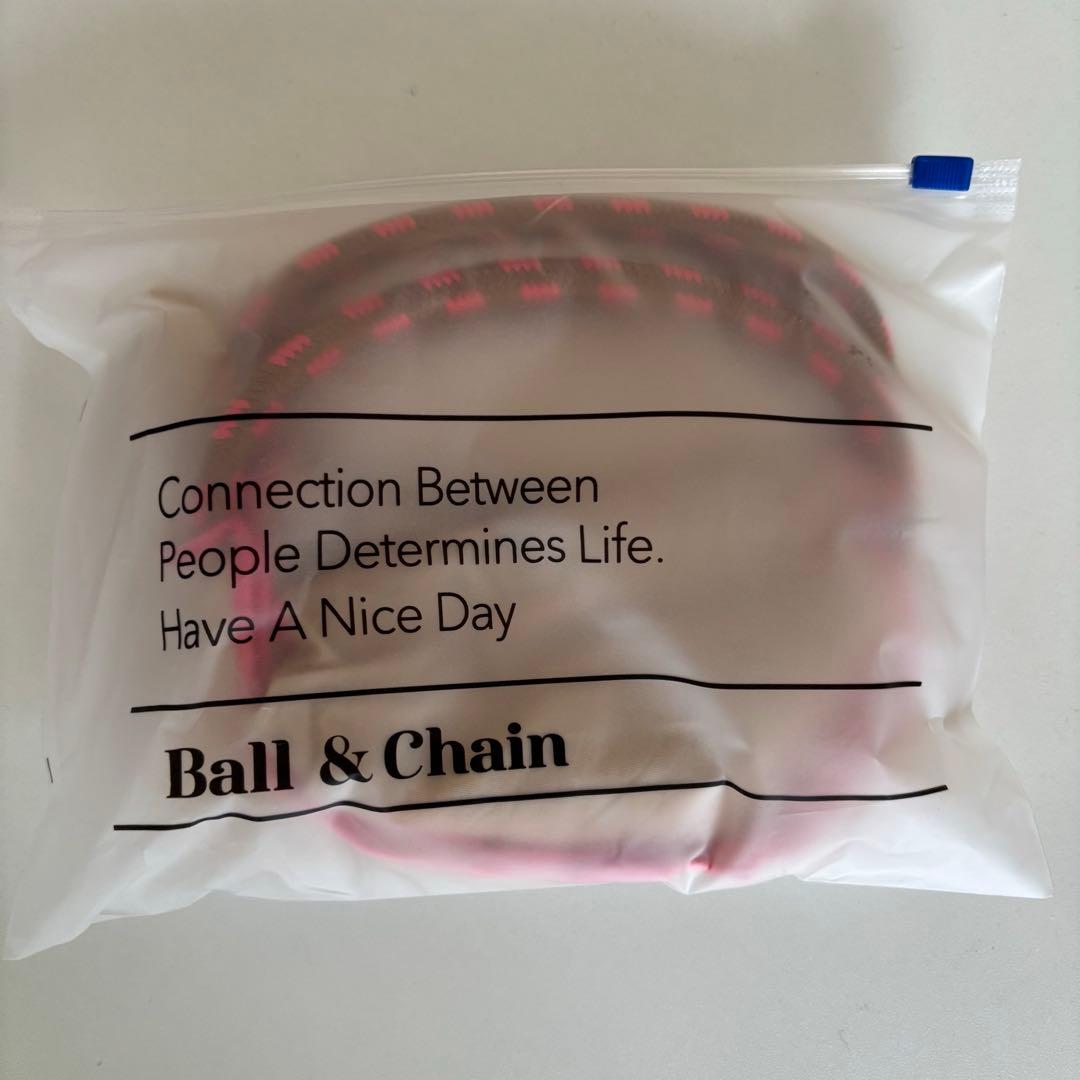カフェタナカコラボ ボールアンドチェーン M ベージュ - メルカリ